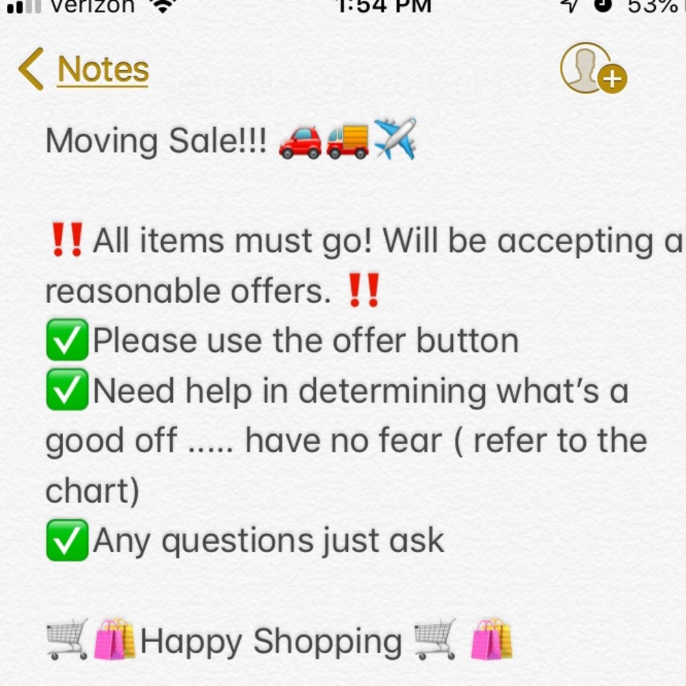 Moving Sale!!!!